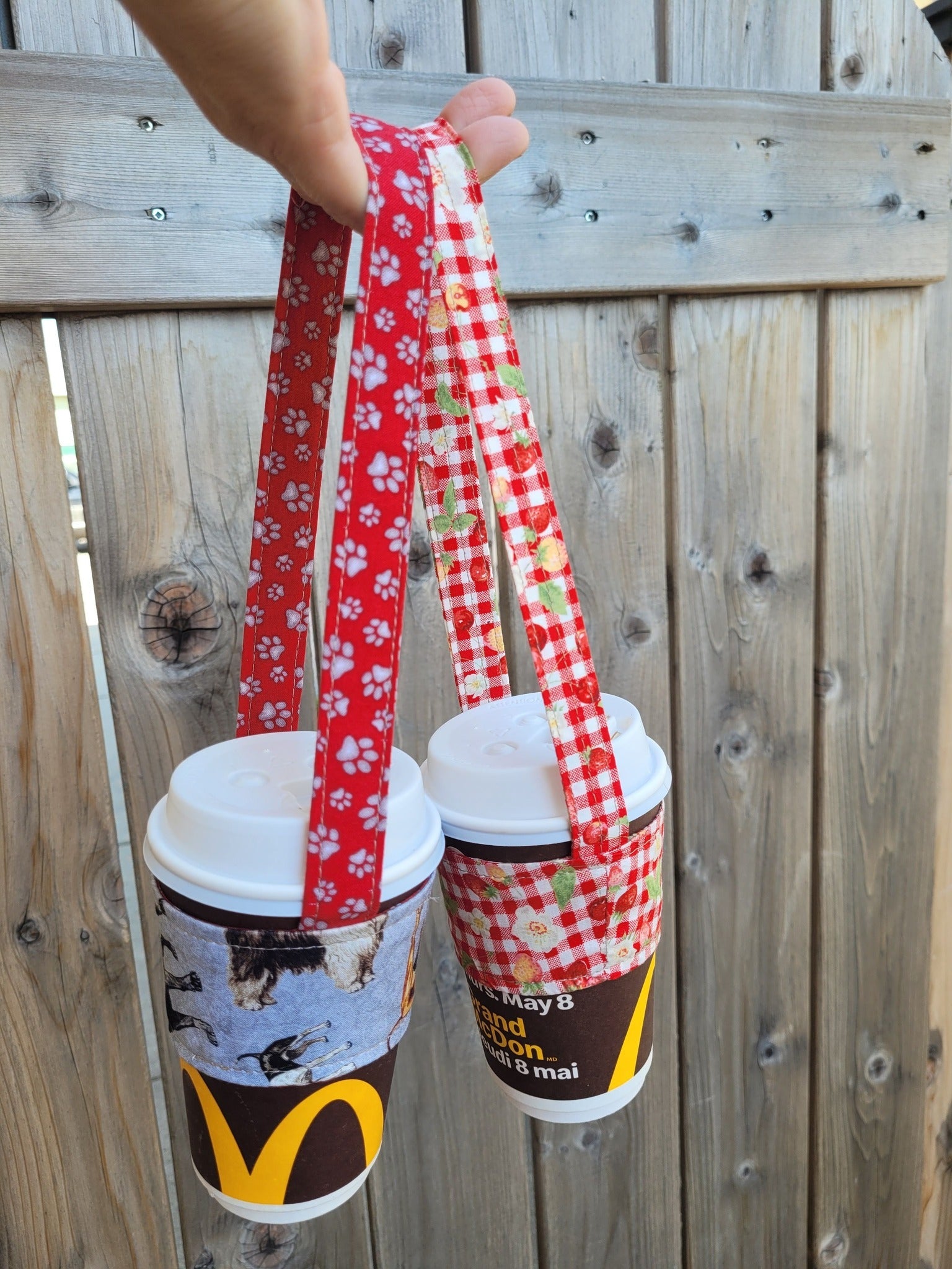Coffee cup carriers