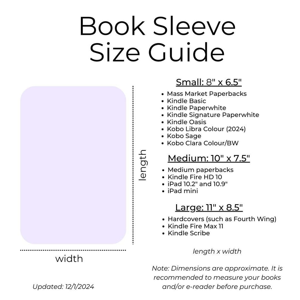 Birds of paradise book sleeve