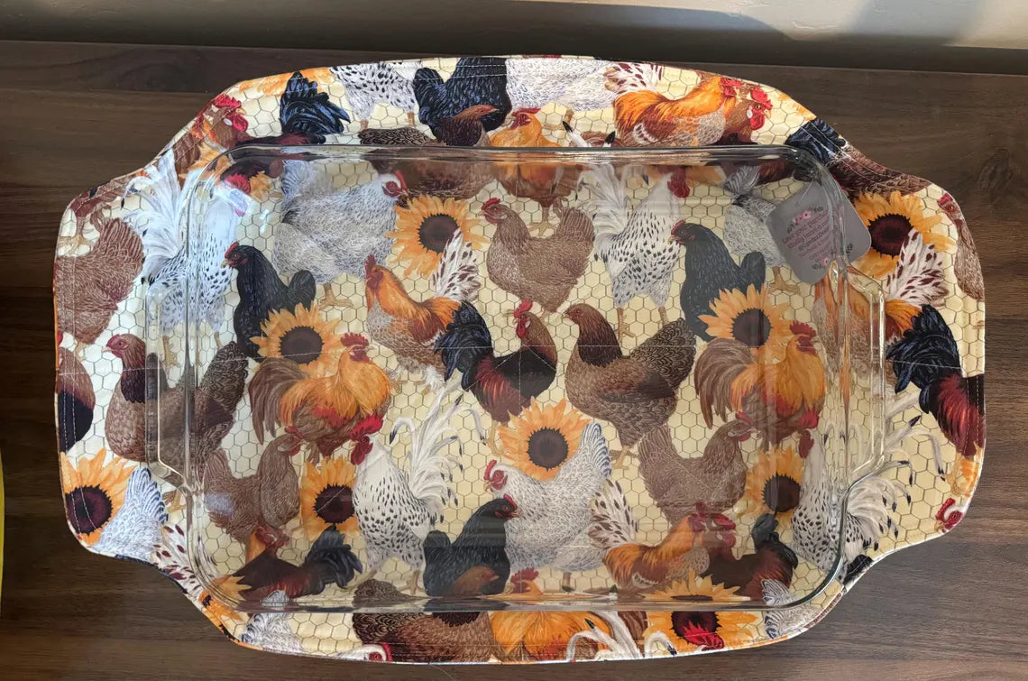 Casserole dish cozy.