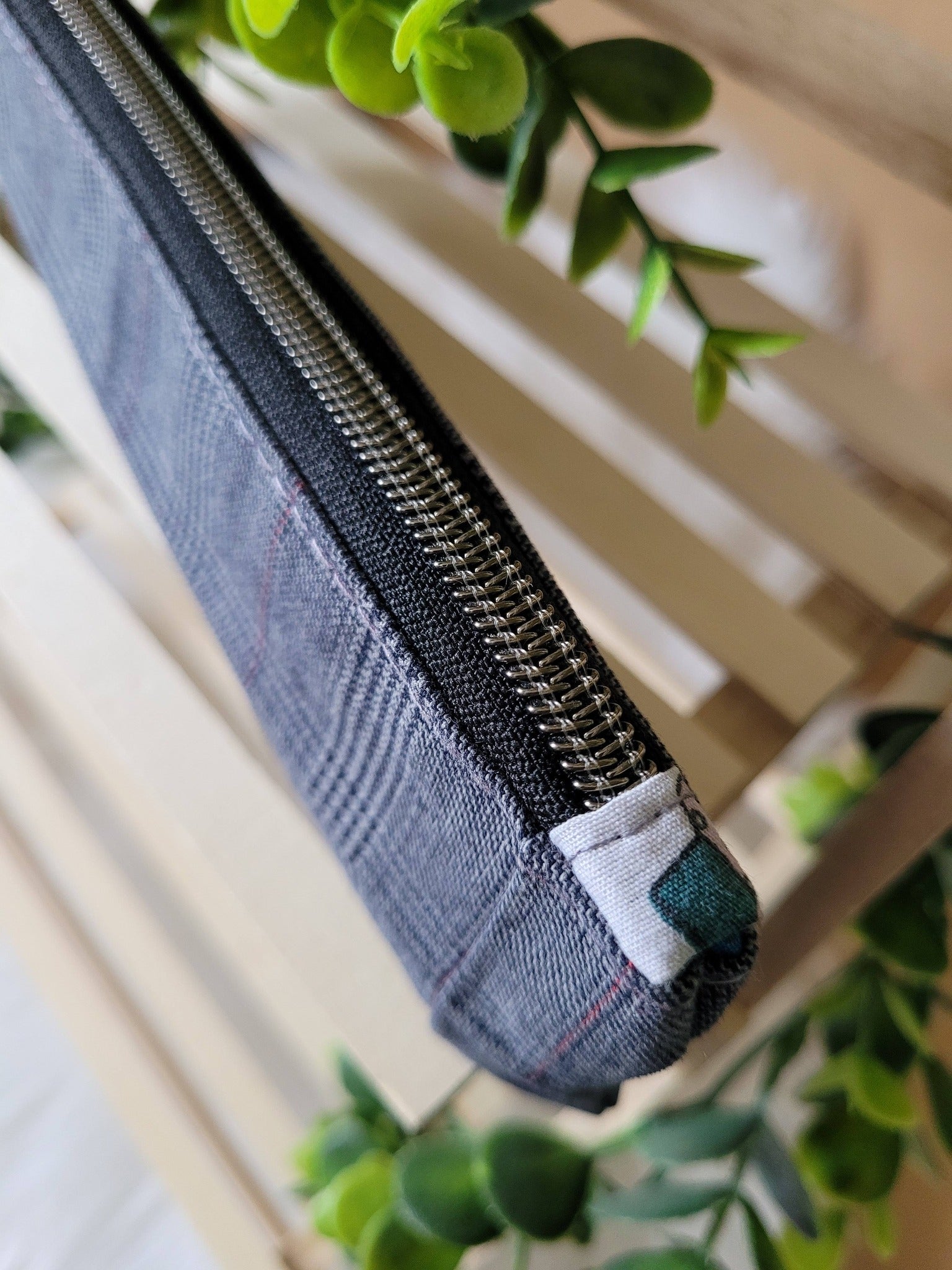 Woodland zip pouch