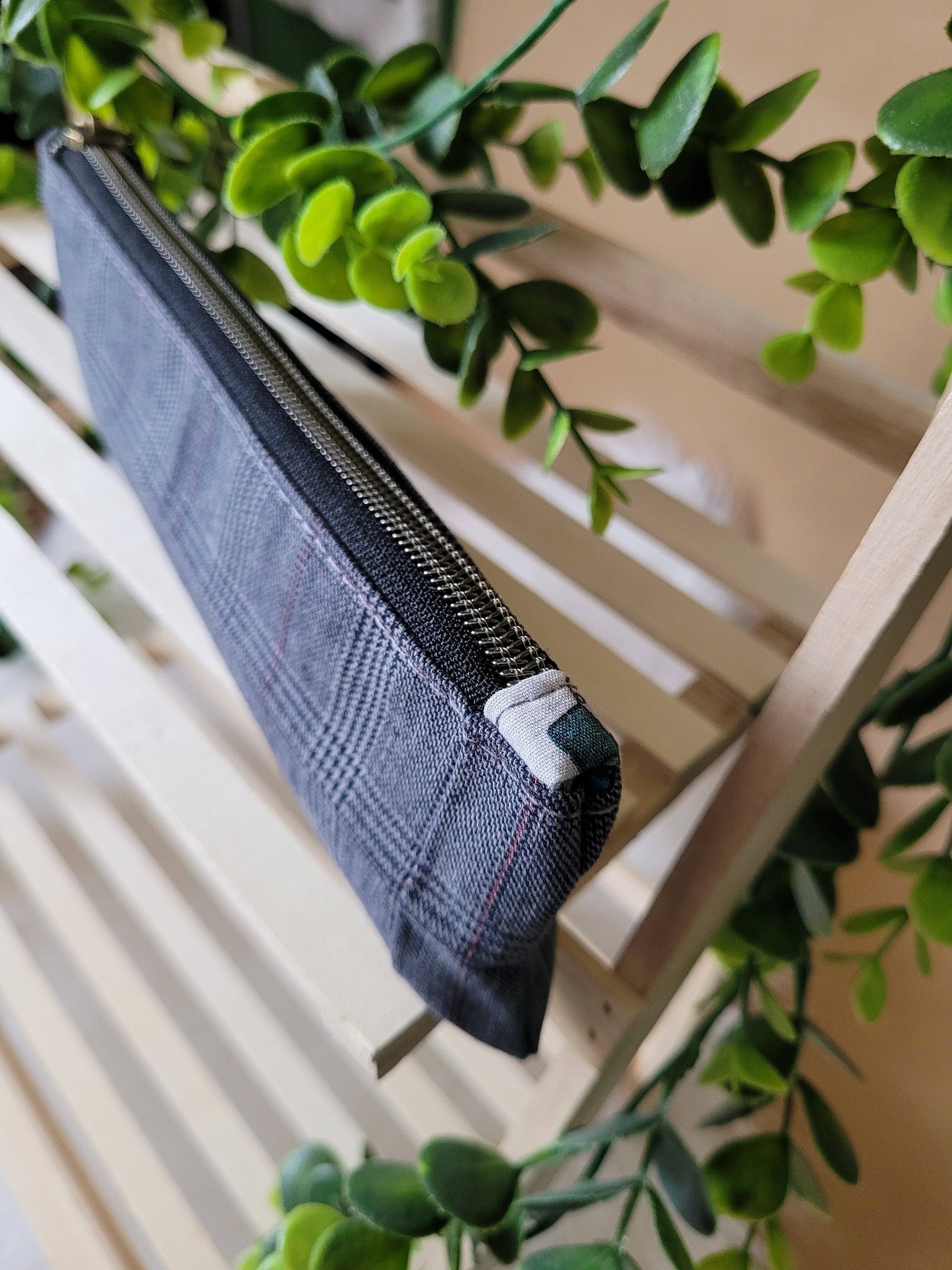 Woodland zip pouch