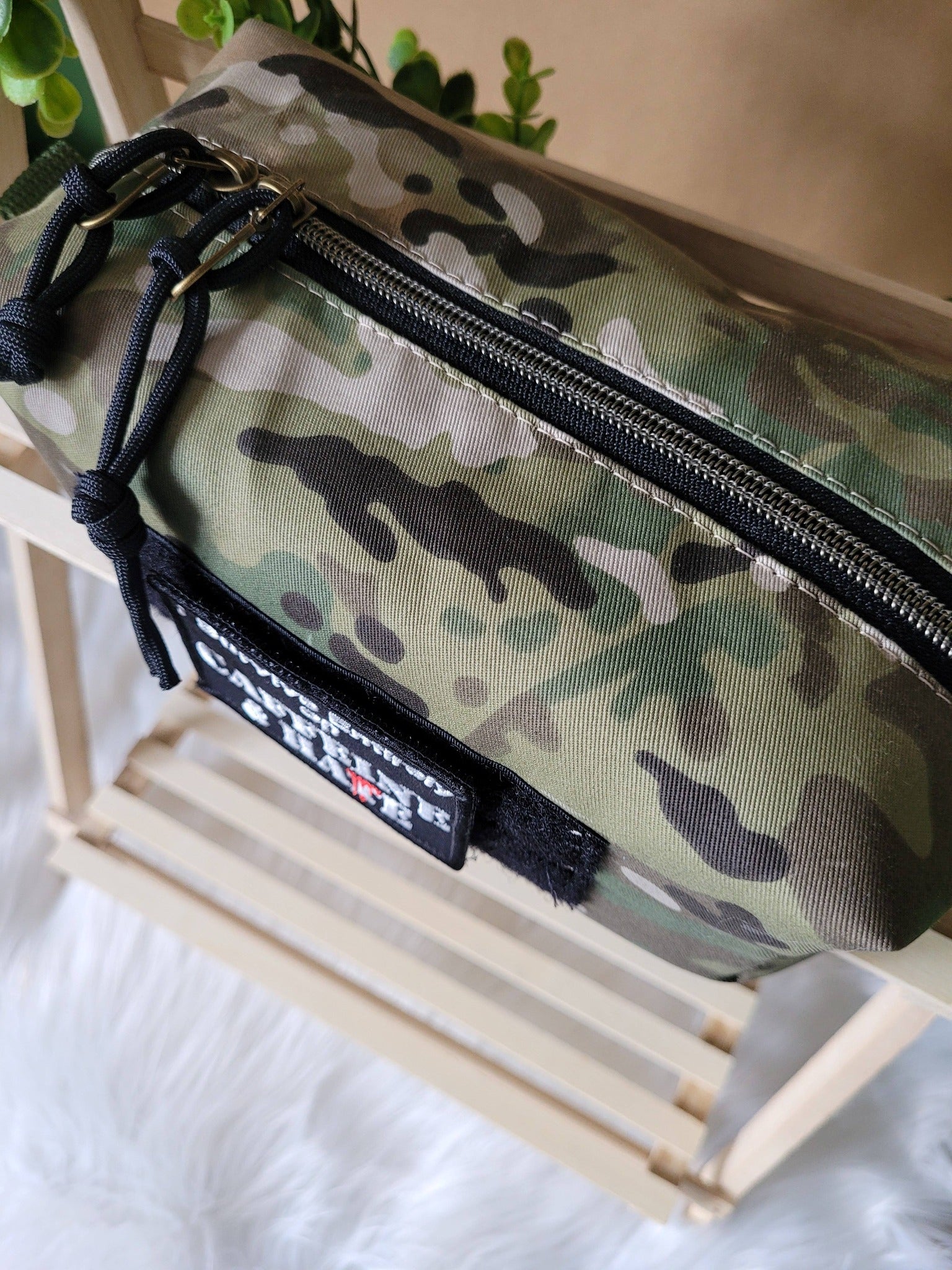Men's Camo  Boxy Bag/Pouch.