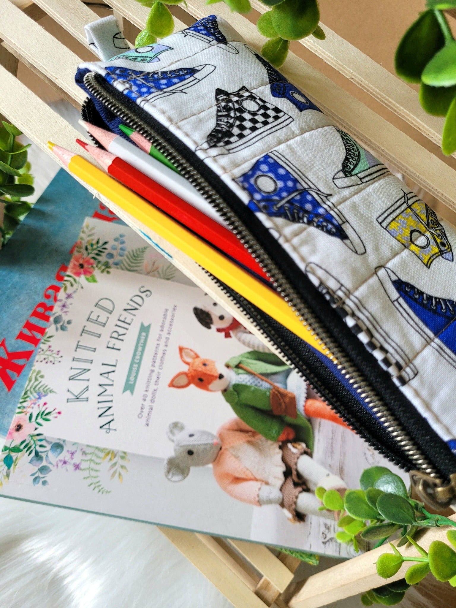 Sneakers zip pouch